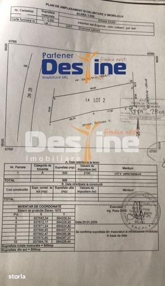 Casă cu 4 camere cu Teren 500 Mp în Lețcani