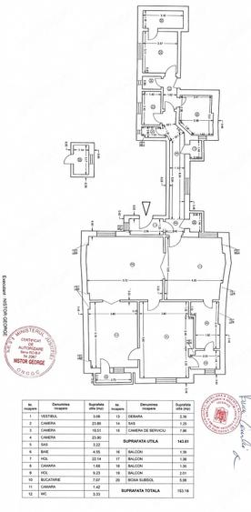 Apartament cu 4 camere decomandat în Grădina Icoanei