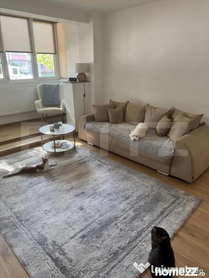 Apartament cu 2 camere semidecomandat în Calea Moldovei