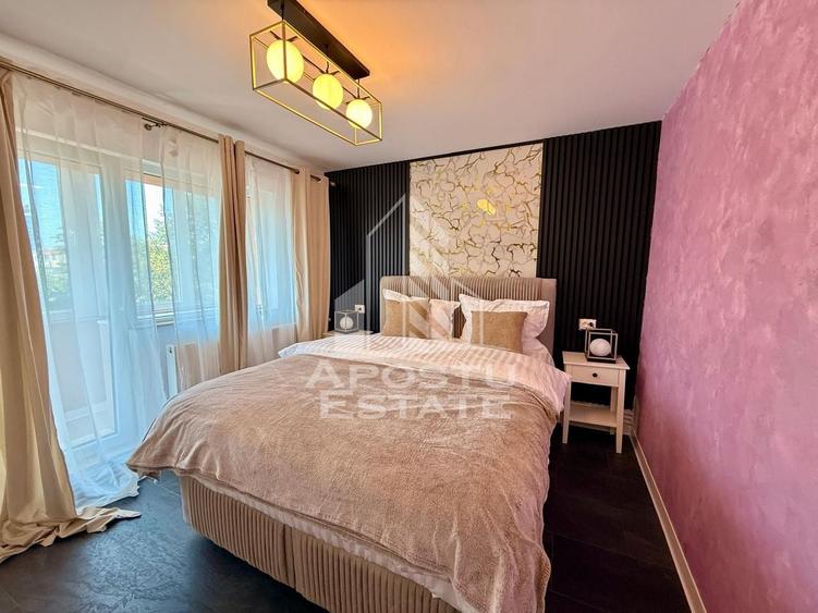 Apartament cu 3 camere decomandat, mobilat în Aradului
