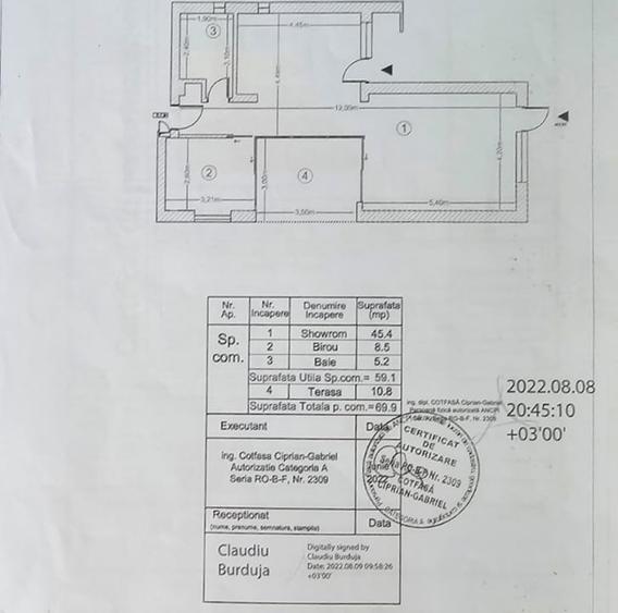 Spațiu comercial, de 110 mp, în Popești-Leordeni
