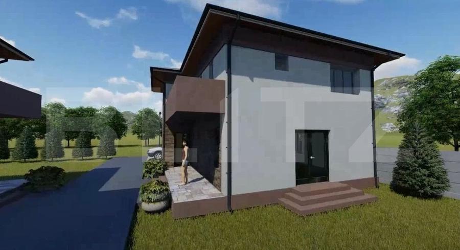 Casă individuală cu 4 camere cu Teren 300 Mp în Șișești