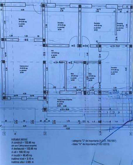 Casă individuală cu 4 camere cu Teren 450 Mp în Aeroport