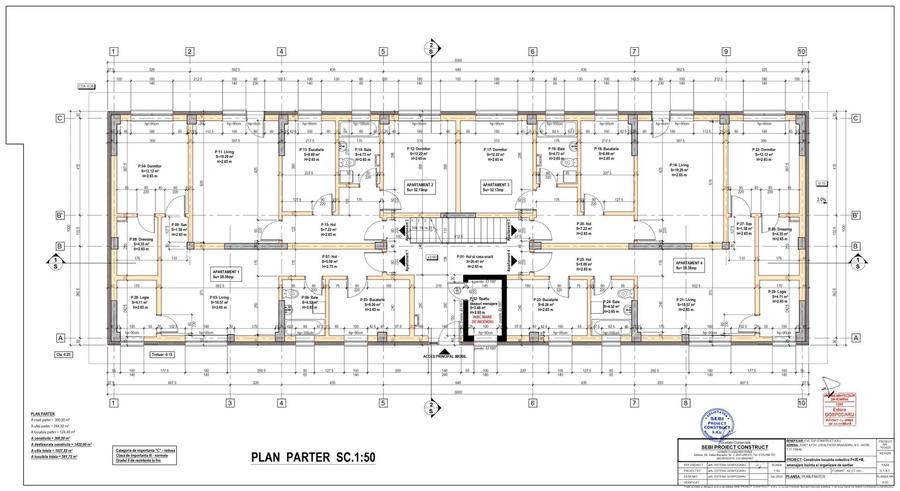 Apartament cu 2 camere decomandat în Central