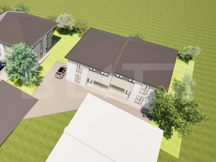 Teren construibil 859 mp, duplex sau casa individuala, Dambu - 1