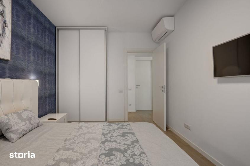 Apartament cu 2 camere decomandat, mobilat în Herăstrău — fotografia 3