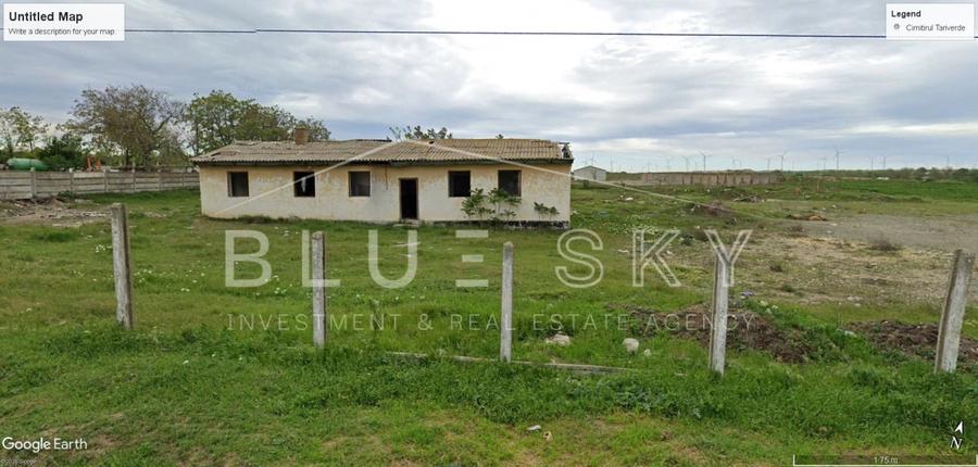 Teren Construcții intravilan de 8008 mp, în Tariverde