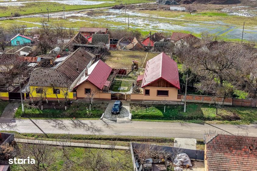 Casă cu 3 camere decomandat cu Teren 641 Mp în Vinga