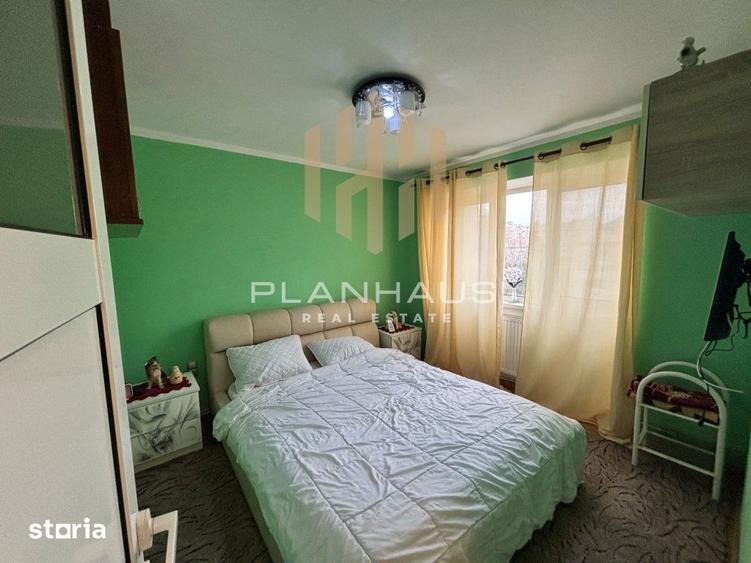 Apartament cu 3 camere semidecomandat, mobilat în Traian