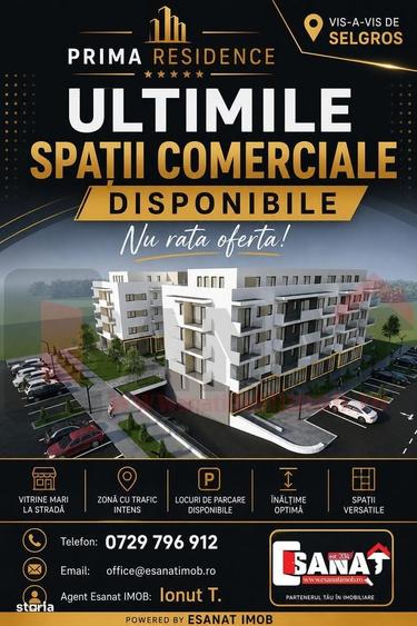 Spațiu comercial, de 137 mp, în Central