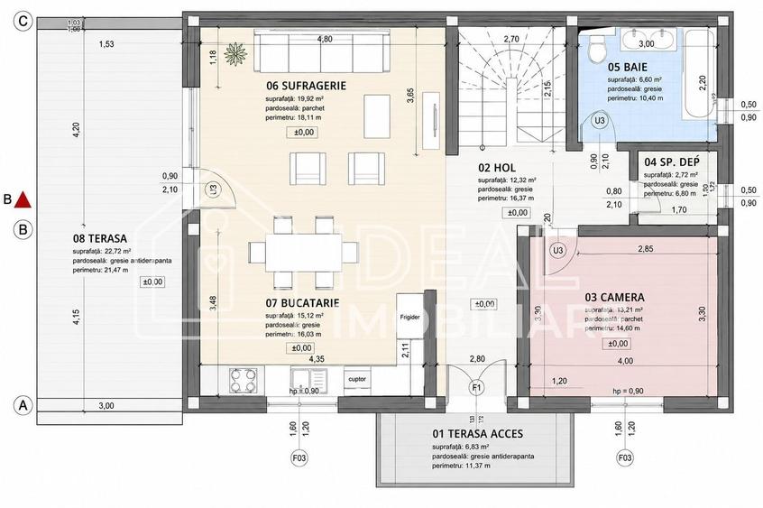 Casa Individuala Moderna cu 560 mp de curte, in Cristian - 2