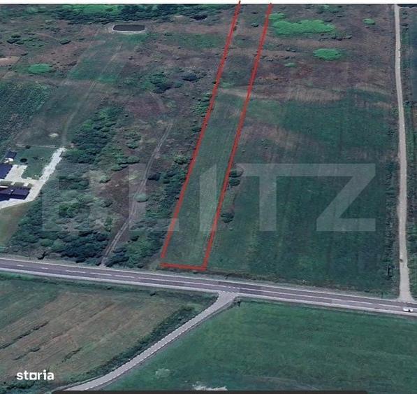 Teren extravilan pentru activitati comerciale Livezile, DN17 - 1