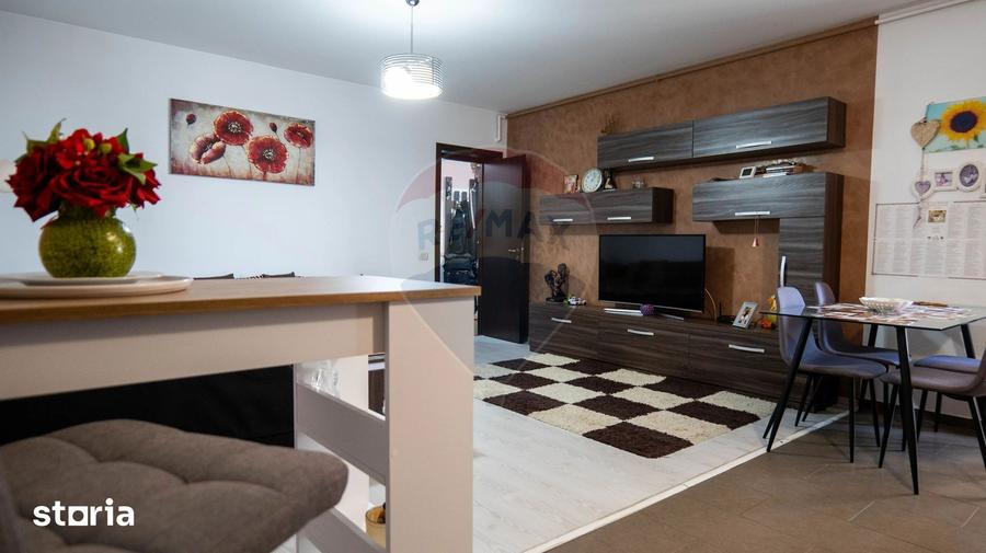 Apartament cu 2 camere, mobilat în Dobroești