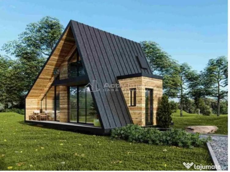 Casa pe Structura Lemn si Panouri SIP - 4