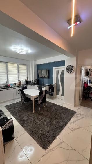 Apartament cu 3 camere semidecomandat, mobilat în Burdujeni