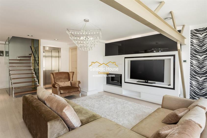 TRIPLEX 5 CAMERE LIFT INTERIOR -COMPLEX REZIDENTIAL ZONA HERASTRAU -NORDULUI - 4