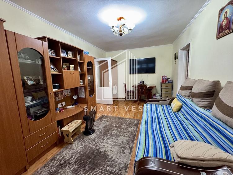 Apartament cu 2 camere semidecomandat, mobilat în Micro 14