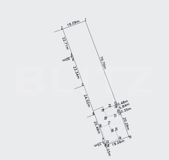 Teren Construcții intravilan de 1850 mp, în Moșnița Veche