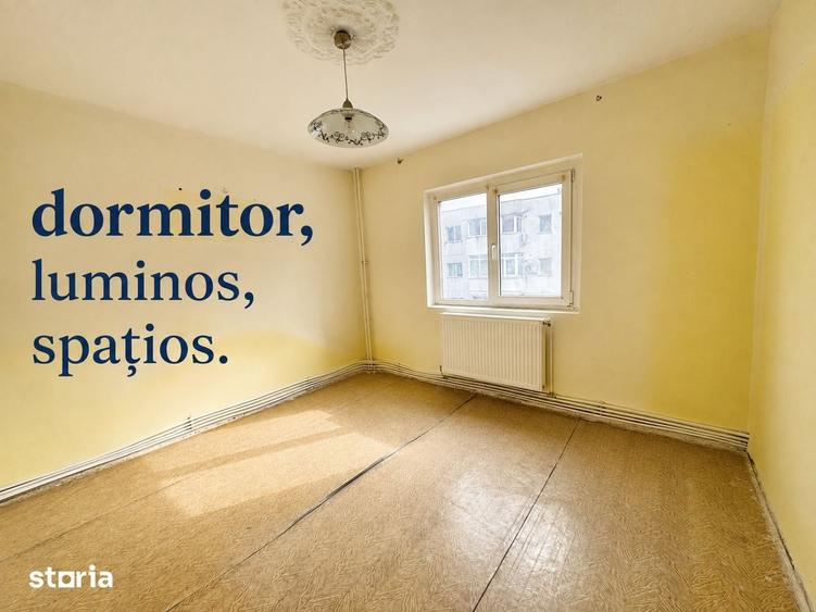 Apartament cu 2 camere semidecomandat în Republicii