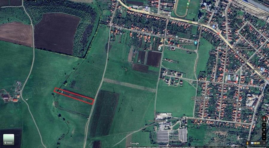 Teren de 6000 mp, în Central