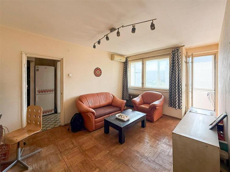 Apartament cu 2 camere semidecomandat, mobilat în Iancului