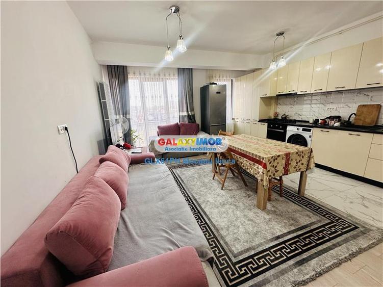 Apartament cu 3 camere semidecomandat, mobilat în Mihai Bravu