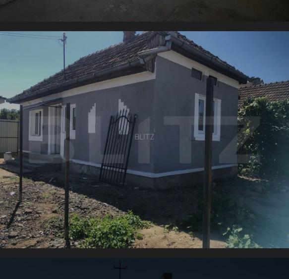 Casă cu 2 camere decomandat cu Teren 131 Mp în Petin
