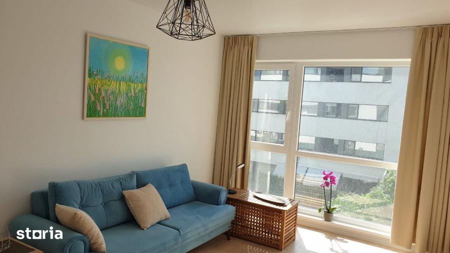 Apartament cu 2 camere, mobilat în Străulești