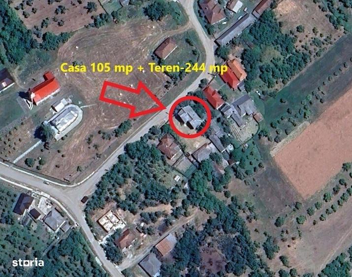 Casă cu 3 camere în Săliște