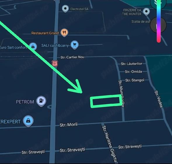Teren de 947 mp, în Poroschia