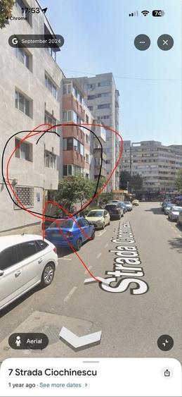 Apartament cu 2 camere decomandat în Ultracentral