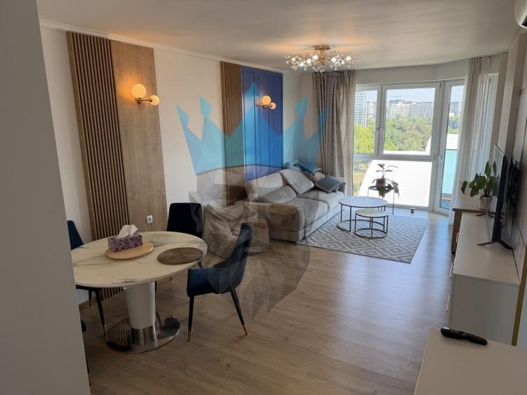 Apartament cu 2 camere semidecomandat, mobilat în Floreasca