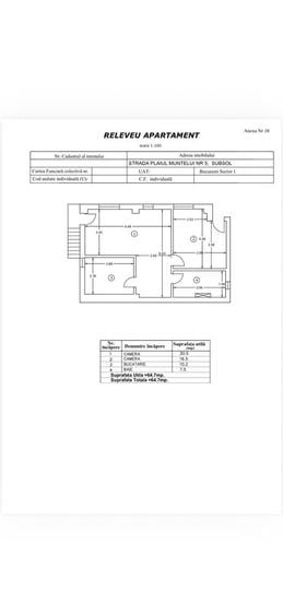 Apartament cu 2 camere decomandat în 16 Februarie