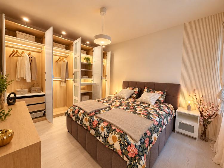 Apartament cu 2 camere decomandat, mobilat în Bucureștii Noi