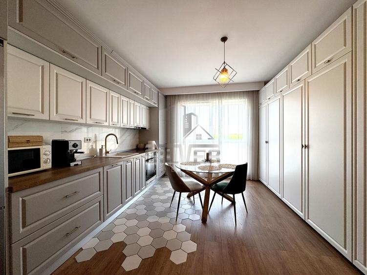 Apartament cu 2 camere semidecomandat, mobilat în Florești