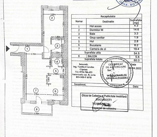 Belvedere Residence, 60 mp, 2 grupuri sanitare, mobilat lux, la cheie - 3