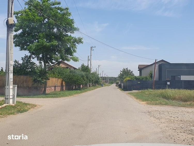 Vila Balotesti, padure,'la rosu',bransata la utilitati 99000 euro - 15