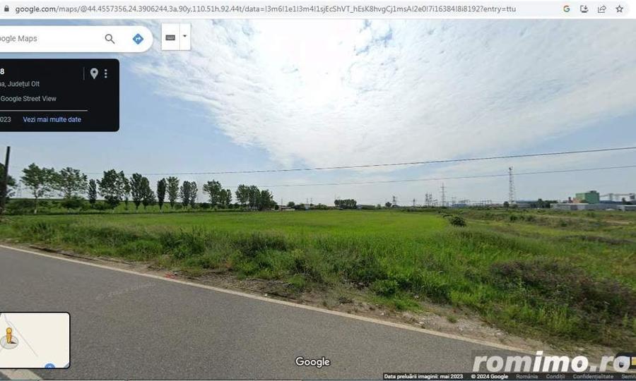 Teren de 4200 mp, în Central