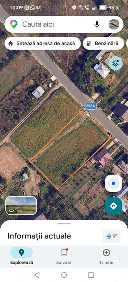 Teren de 2510 mp, în Roșiori