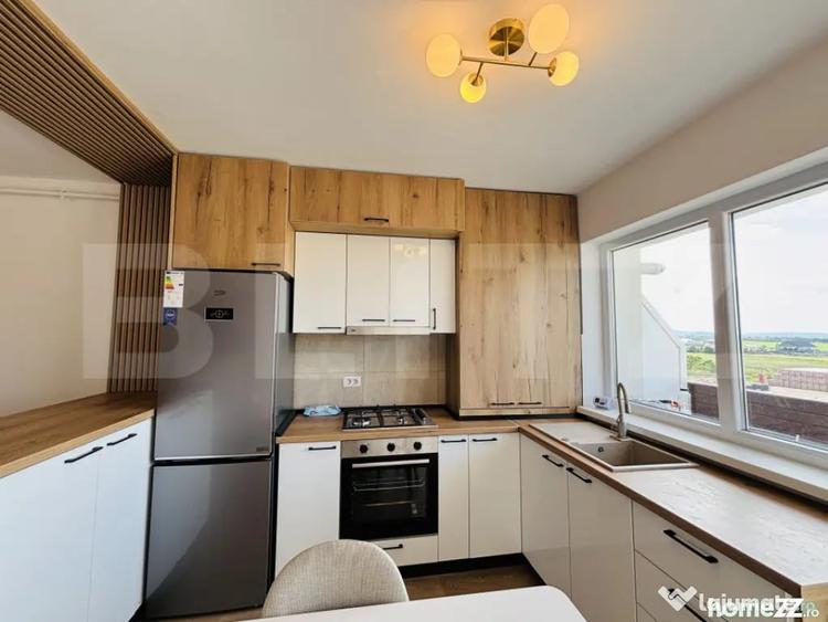 Apartament cu 2 camere decomandat în Sânpetru