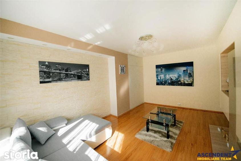 Apartament cu 2 camere decomandat, mobilat în Nord