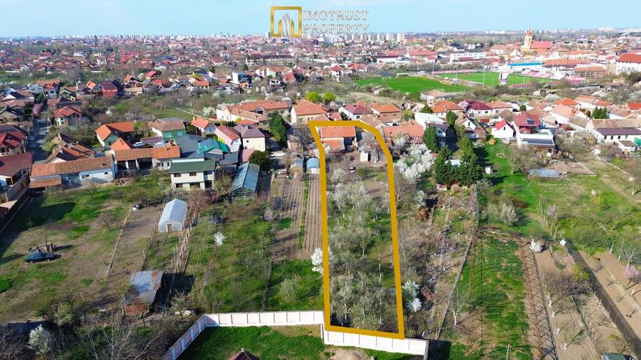 Teren Construcții intravilan de 1500 mp, în Aradul Nou