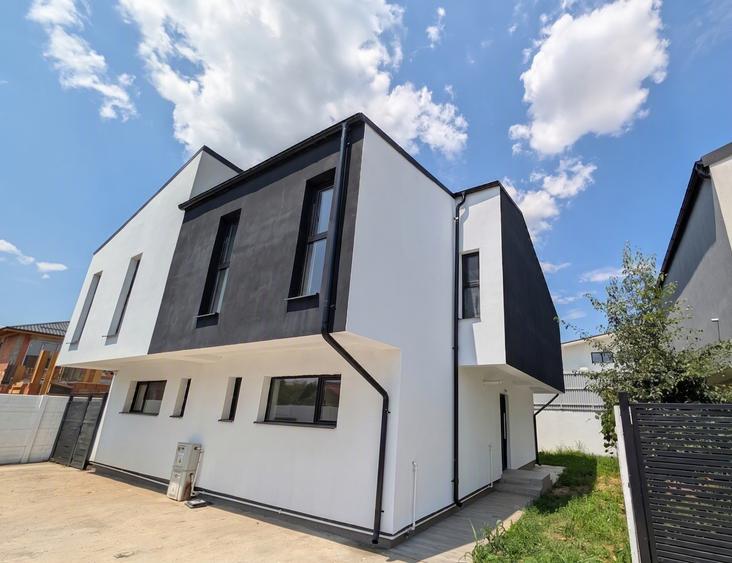 Casă individuală cu 4 camere cu Teren 100 Mp în Tunari