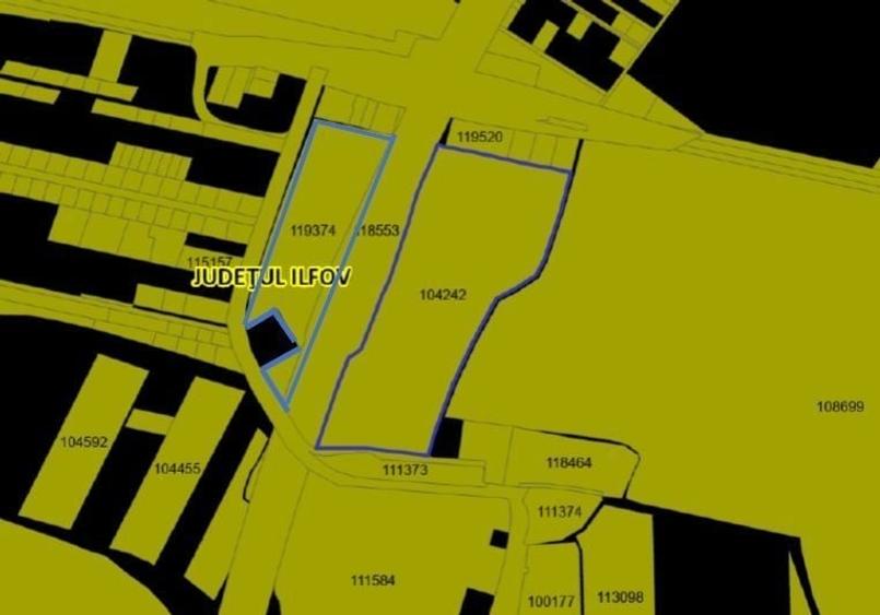 Teren Construcții intravilan de 14138 mp, în Cernica