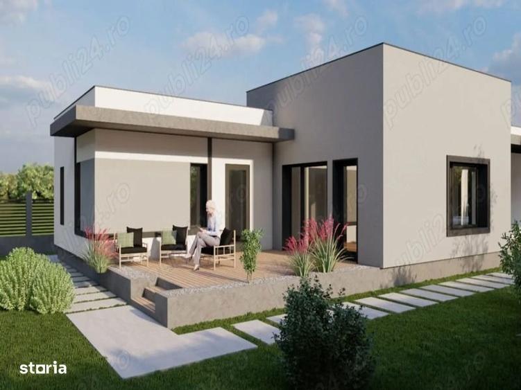 Casa individuala Mo?ni?a Noua | 128 mp |Teren 606 mp|Finalizare iulie - 1