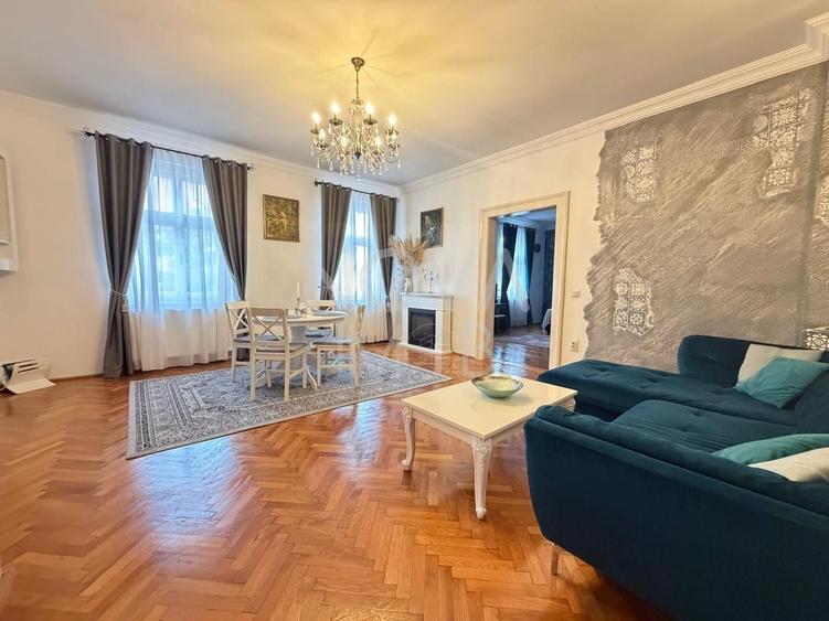 Apartament cu 3 camere semidecomandat, mobilat în Ultracentral