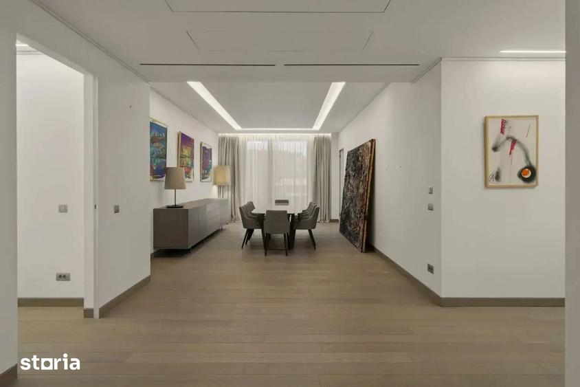 Apartament cu 5 camere, mobilat în Arcul de Triumf