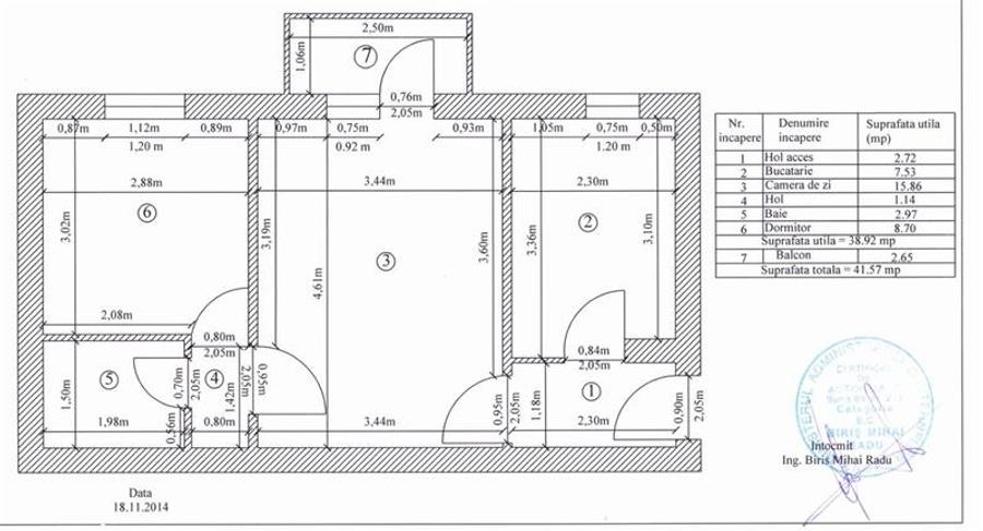 Apartament 2 camere mobilat complet zona Noua - 7