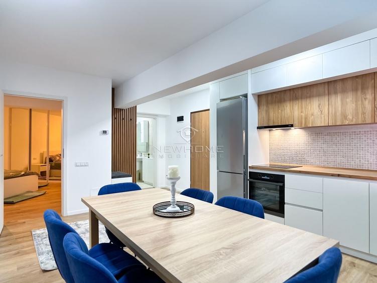Apartament cu 2 camere semidecomandat, mobilat în Gheorgheni