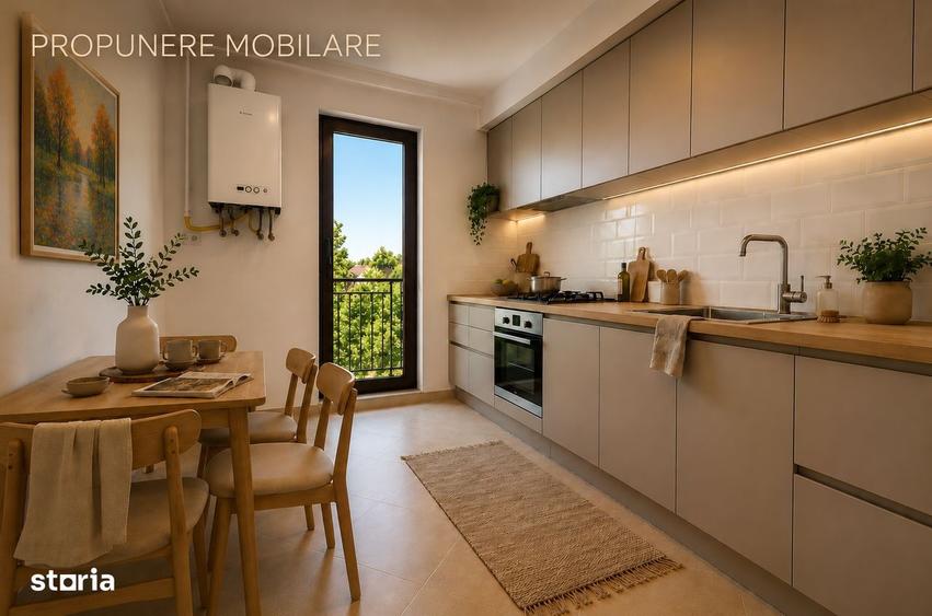 Apartament cu 2 camere decomandat în Lunca Cetățuii